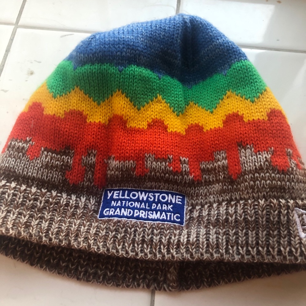 Yellowstone multi colored beanie